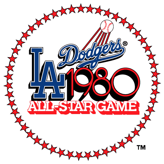 MLB All-Star Game 1980 Primary Logo iron on heat transfer